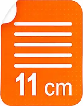 11 cm Rohrabstand